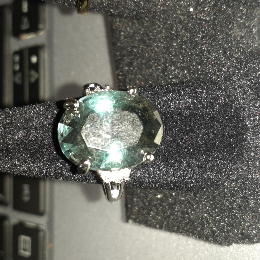 Fashion Women 925 Sterling Silver Nutural London Topaz